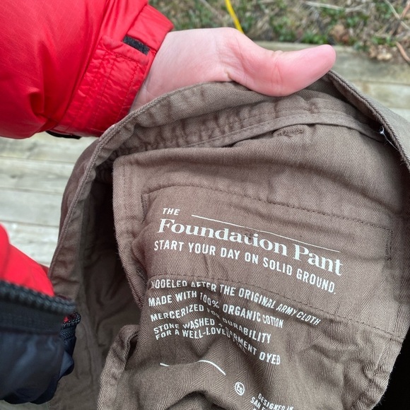 Taylor Stitch Foundation Pants Size 34 - Picture 9 of 12